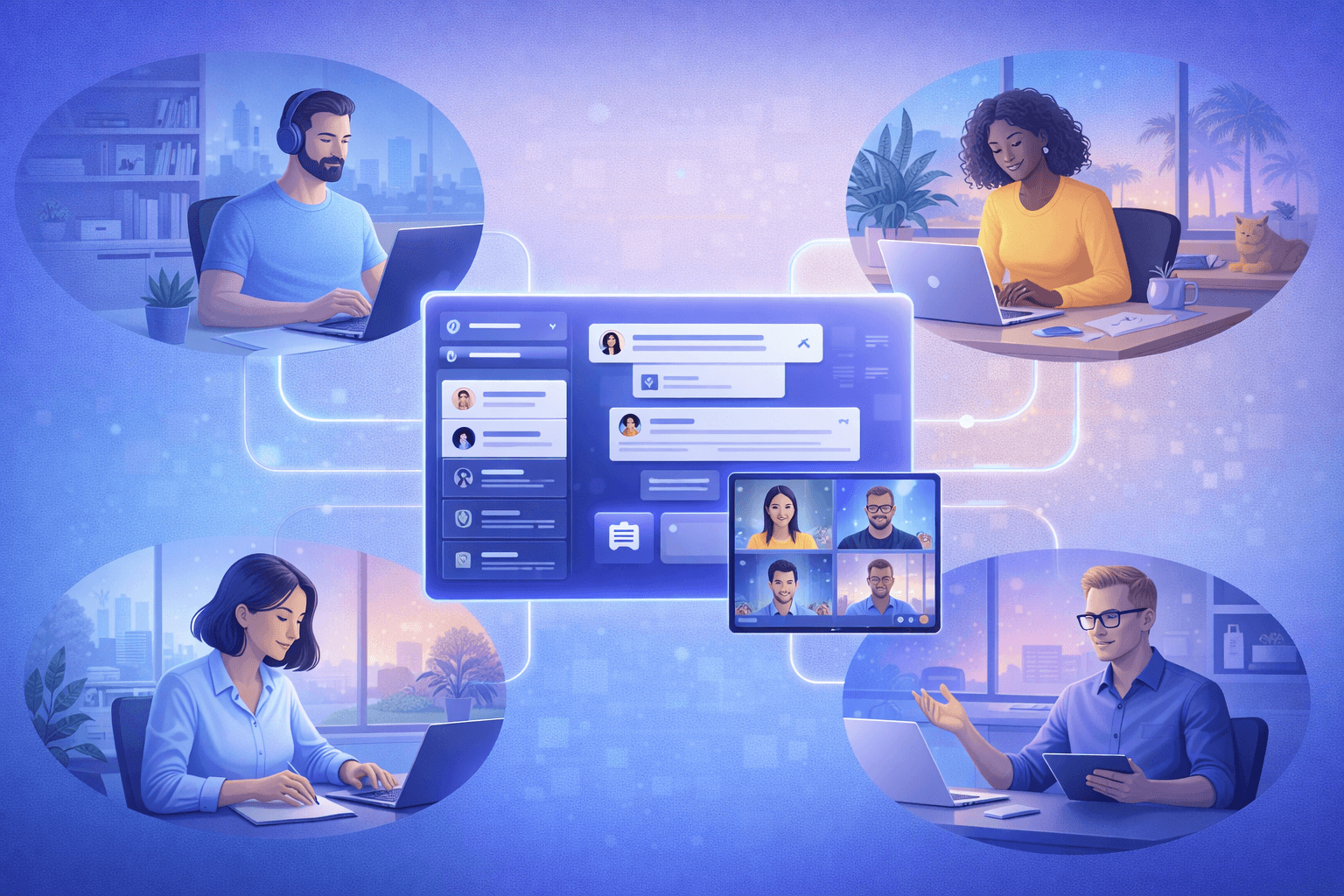 Корпоративный мессенджер для удаленной команды: что действительно важно